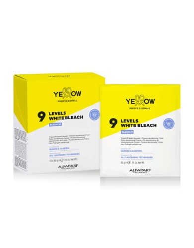 Przejdź do produktu YE Rozjaśniacz 9 LEVELS WHITE BLEACH saszetka 50g