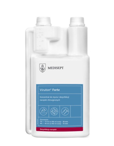 Przejdź do produktu VIRUTON FORTE 1l - dezynfekcja narzędzi