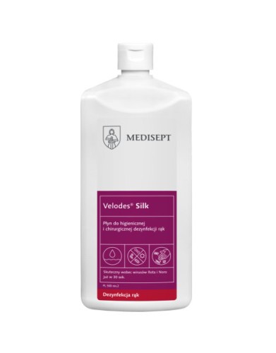 Przejdź do produktu VELODES SILK 500ml dezynfekcja rąk