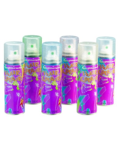 Przejdź do produktu HAIR COLOR lakier brokat SREBRNY 125ml