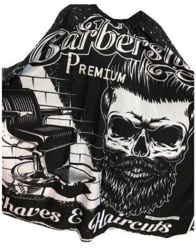 Przejdź do produktu Peleryna J-50 BARBER SHOP Shaves&Haircut