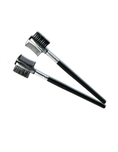 Przejdź do produktu AK-101 Grzebyk ze szczoteczką do brwi i rzęs 2szt