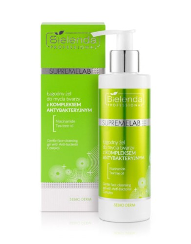 Przejdź do produktu SPL SEBIO DERM Żel do mycia twarzy antybakteryjny 200g