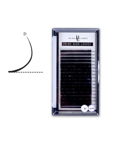 Przejdź do produktu BLACK LASHES Rzęsy objętość Mix D 0,05 x 6-15mm