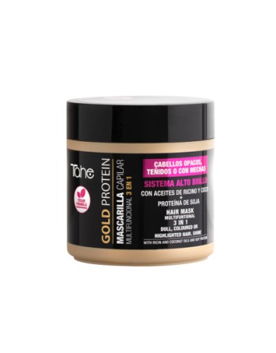 Przejdź do produktu GOLD PROTEIN Maska 3w1 do wł. farbowanych 400ml