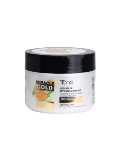 Przejdź do produktu MIRACLE GOLD Anti-Frizz Maska do wł.grubych 300ml