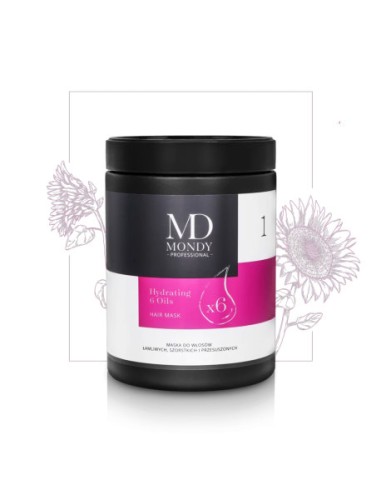 Przejdź do produktu MONDY maska do włosów Hydrating 6 Oils 1 L "1"
