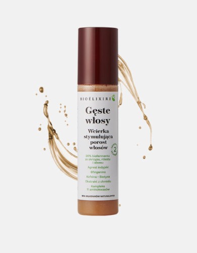 Przejdź do produktu BIOELIXIRE GĘSTE WŁOSY Wcierka stymulująca 150ml
