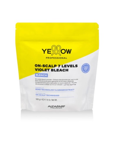 Przejdź do produktu YE Rozjaśniacz ON-SCALP 7 LEVELS VIOLET BLEACH 500g