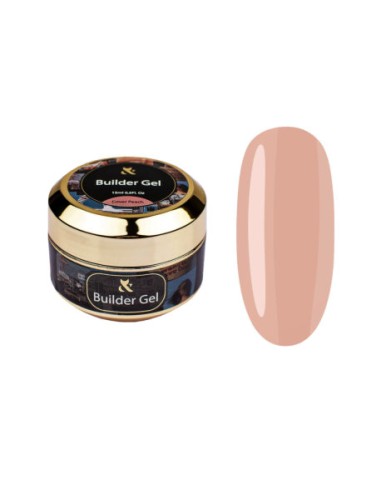 Przejdź do produktu FOX Builder gel Cover PEACH 15ml gęsty