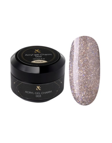 Przejdź do produktu FOX Acryl gel Charm 003 15ml Gold