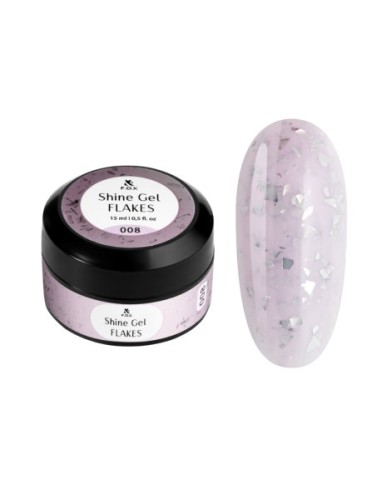 Przejdź do produktu FOX Shine Gel Flakes 008 15ml