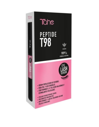 Przejdź do produktu TAHE PEPTIDE T98 Wzmacniające serum do RZĘS 3ml
