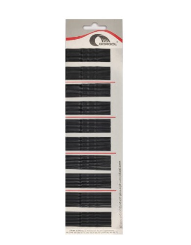 Przejdź do produktu Wsuwki GORGOL CZARNE 6cm - 100szt