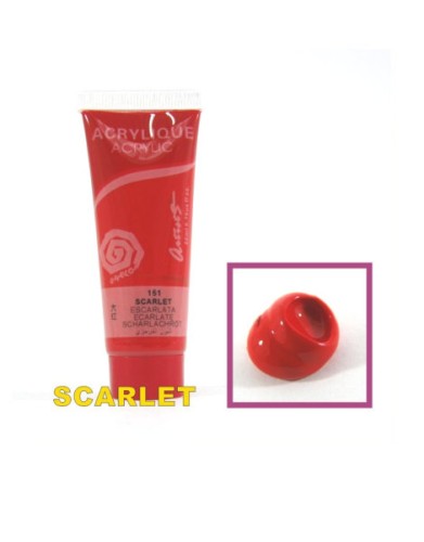 Przejdź do produktu FA22-03 Farbka akrylowa tubka 22ml SCARLET