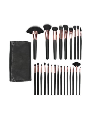 Przejdź do produktu MIMO Zestaw pędzli do makijażu 24szt + etui BLACK