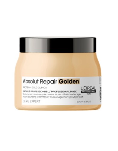 Przejdź do produktu Loreal ABSOLUT REPAIR GOLD maska złota żel 500ml
