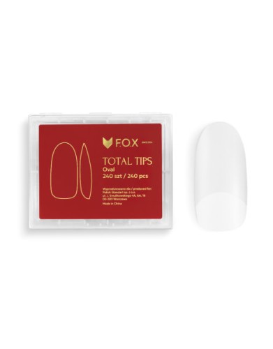 Przejdź do produktu FOX Total Tips Oval 240/pcs/box