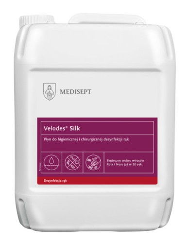 Przejdź do produktu VELODES SILK 5l dezynfekcja rąk