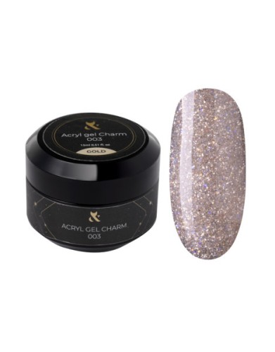 Przejdź do produktu FOX Acryl gel Charm 003 15ml Gold